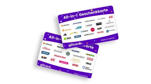 All-in-1 Geschenkkarte